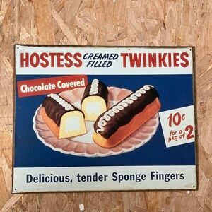Hostess Twinkie Metal Sign
